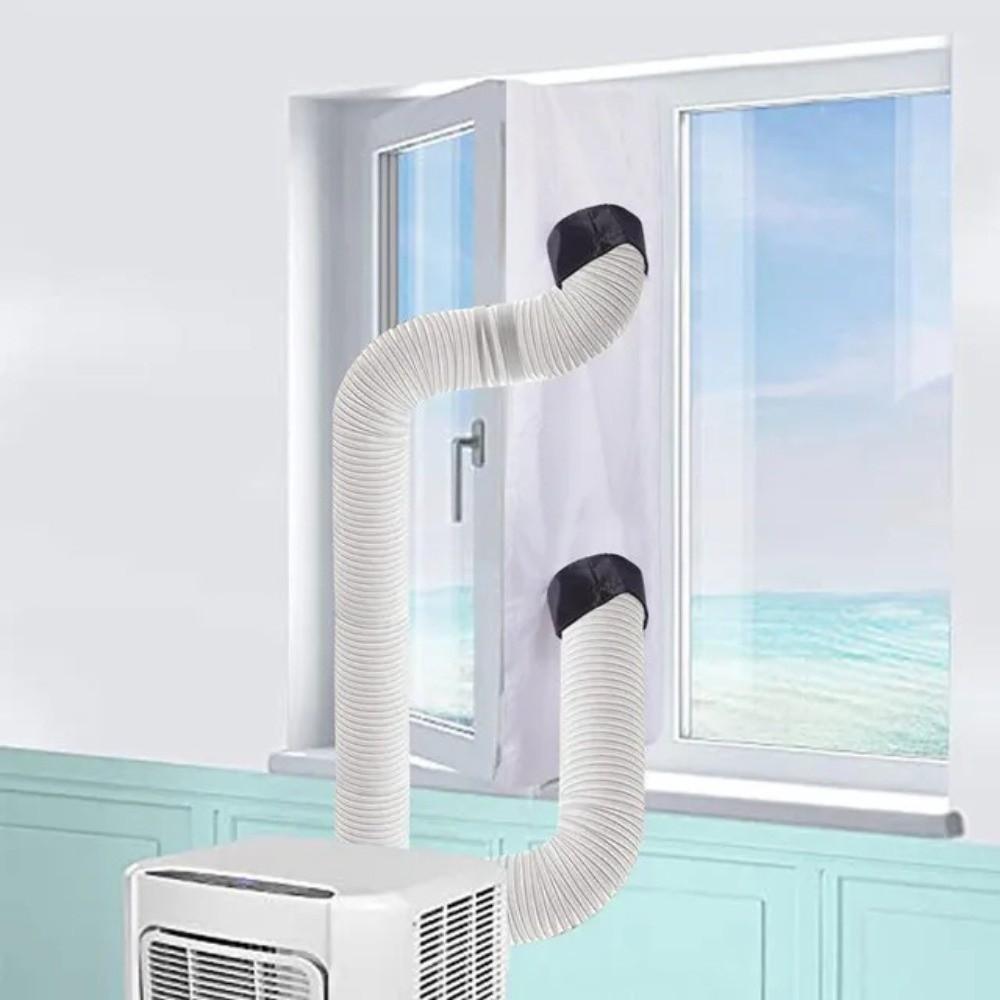 Double Opening Portable Air Conditioner Window Seal Window Vent Kit  For Push Up Windows