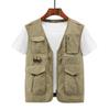 Autumn Men's Thin Sports Multi-bag Leisure Quick-drying Loose Vest Mountaineering Equipment Outdoor Vest