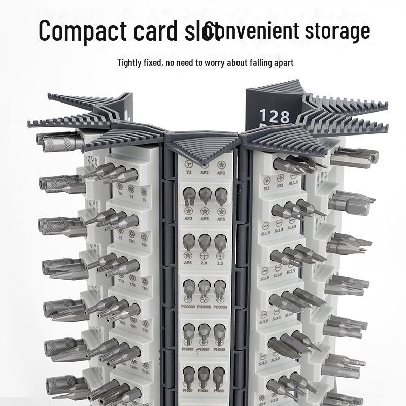 128-in-1 Precision Screwdriver Set: Multi-Function Manual Repair Tool Kit