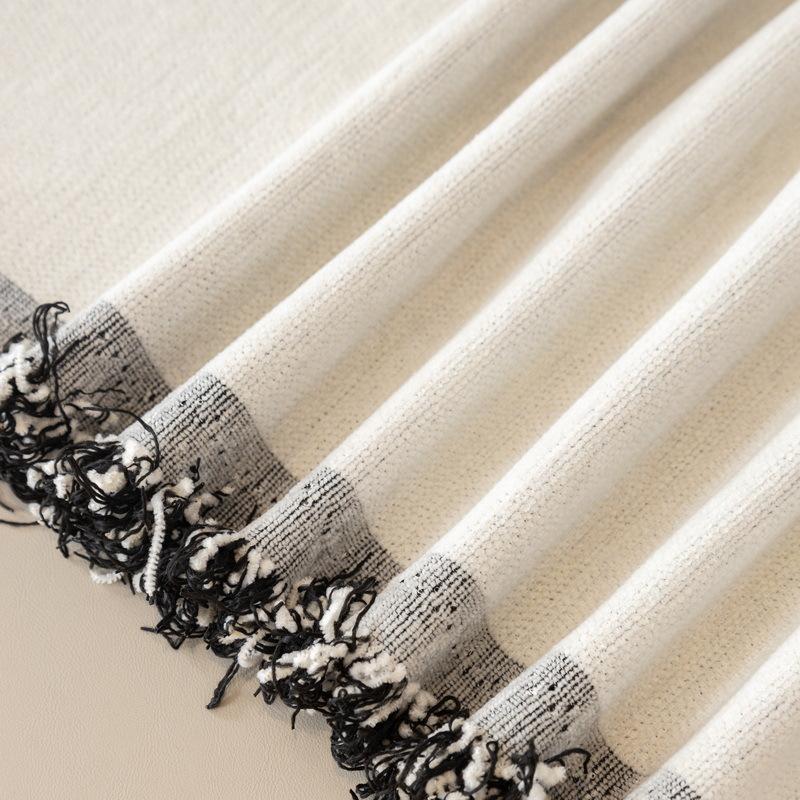 Simple Morandi Style Cover Blanket Single Three Person Thickened Sofa Cushion Sofa Towel Cover Knitted Fabric Full Cover