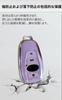 ONTTO Smart Key Cover, Key Case, Key Holder, Silicone, SUBARU G4, WRX, S4, STI,