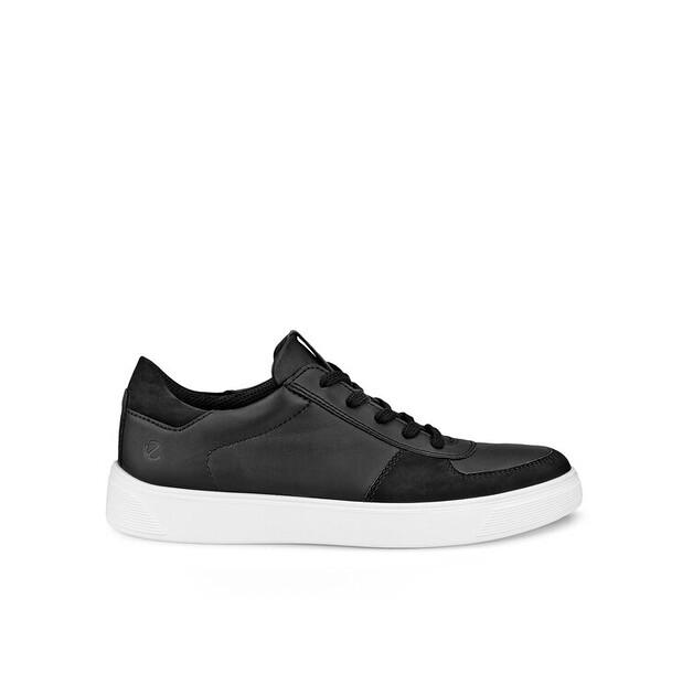 Men's ECCO Street Tray Sneakers 50480451052 Black