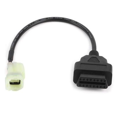 OBD 2 auf 4-Pin Diagnose Stecker Adapterkabel Motorrad Fehlererkennungsteile für Honda und K-Line Modelle