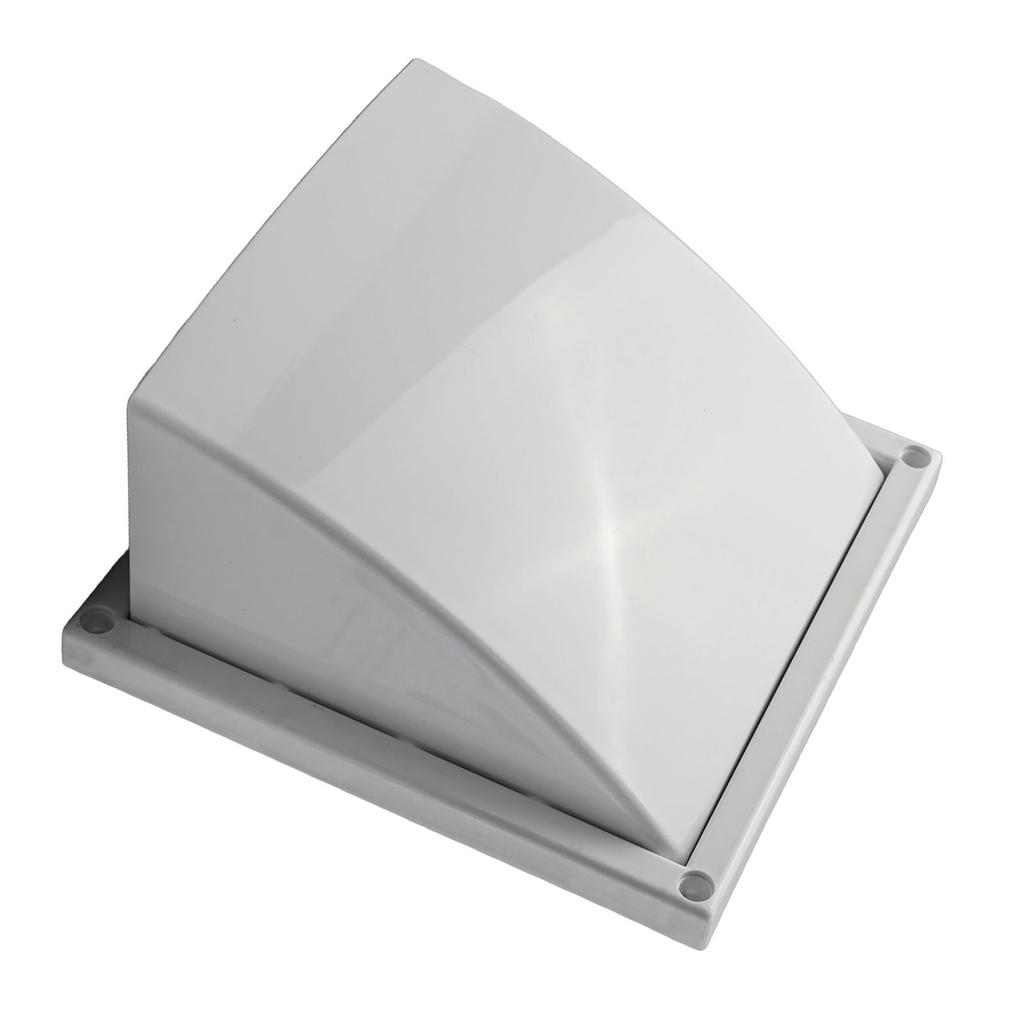 Větrací mřížka 100mm 125mm 150mm ABS plast Odolná proti povětrnostním vlivům Mřížka s klapkou Vnější stěna Větrací otvor Kryt digestoře