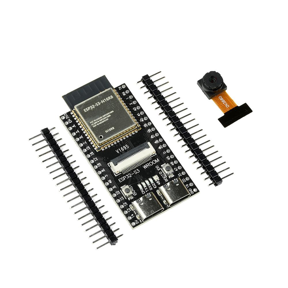 ESP32 S3 -WROOM-1 N16R8 CAM Development Board WiFi+Bluetooth-compatible Module OV3660 Camera