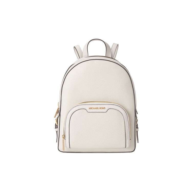 Michael Kors Mk Jaycee Pebbled Leather Medium Backpack Women backpacks 35S2G8TB2L-OPTICWHITE