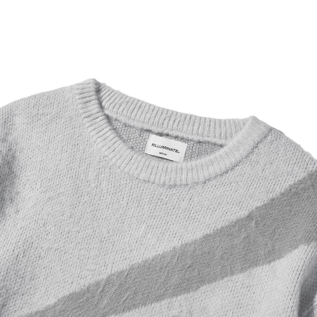 Illuminate Symbol Jacquard Round Knit - Grey