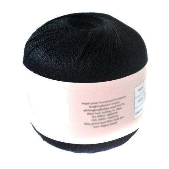 Filato di cotone mercerizzato per ricamo, uncinetto, maglieria, pizzo, gioielli