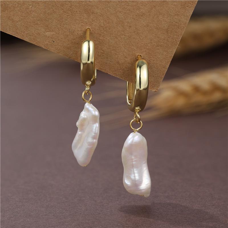 Arvaleff Baroque Pearl Tassel Earrings - Luxurious High-End Feel