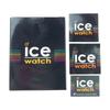 Used ICE WATCH 001 353 Ice Glitter 40mm Rose Gold Rubber Band Watch Black Black Series [Used]
