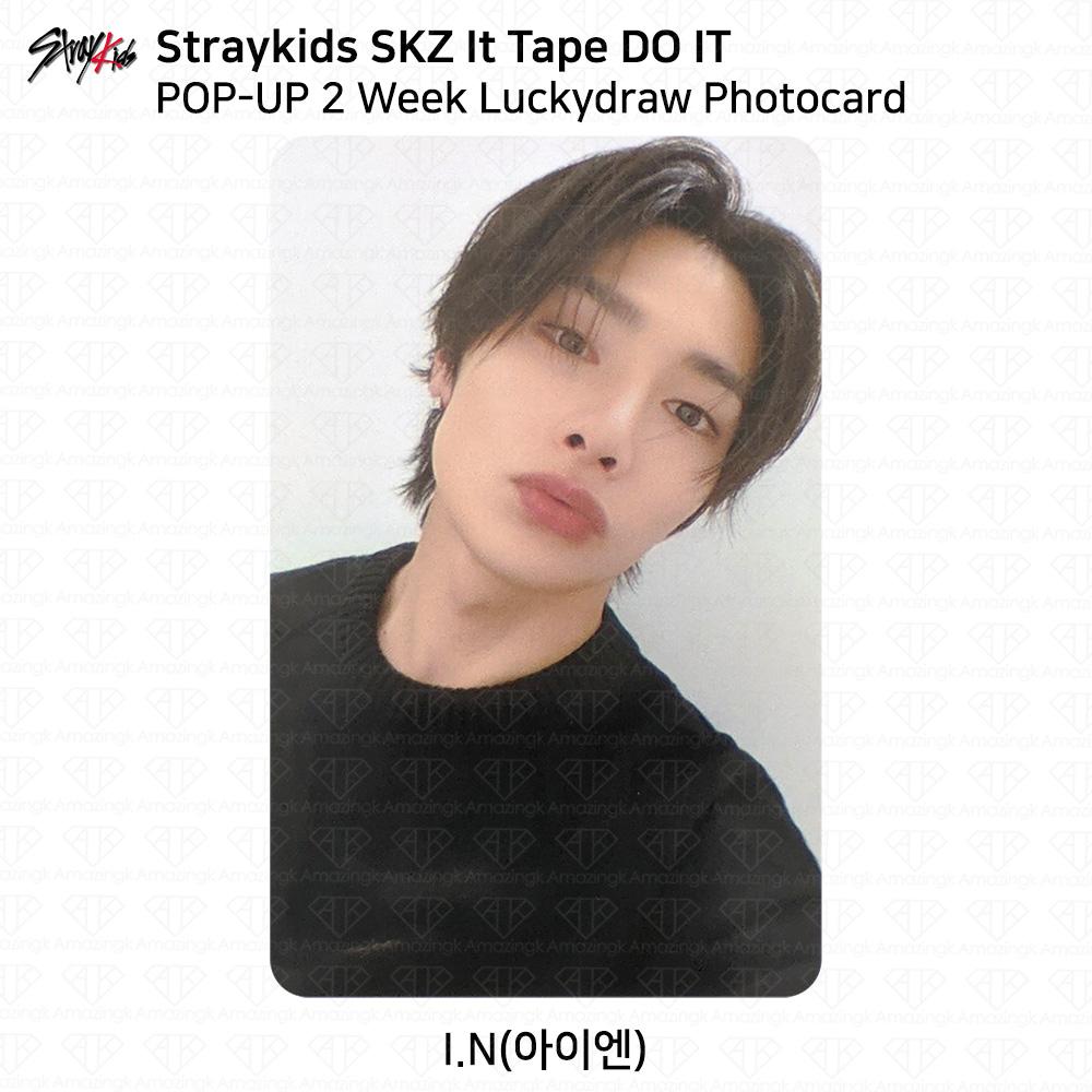 Stray Kids SKZ It Tape DO IT POP-UP STORE 2-я неделя Лотерейная фотокарточка KPOP I.N