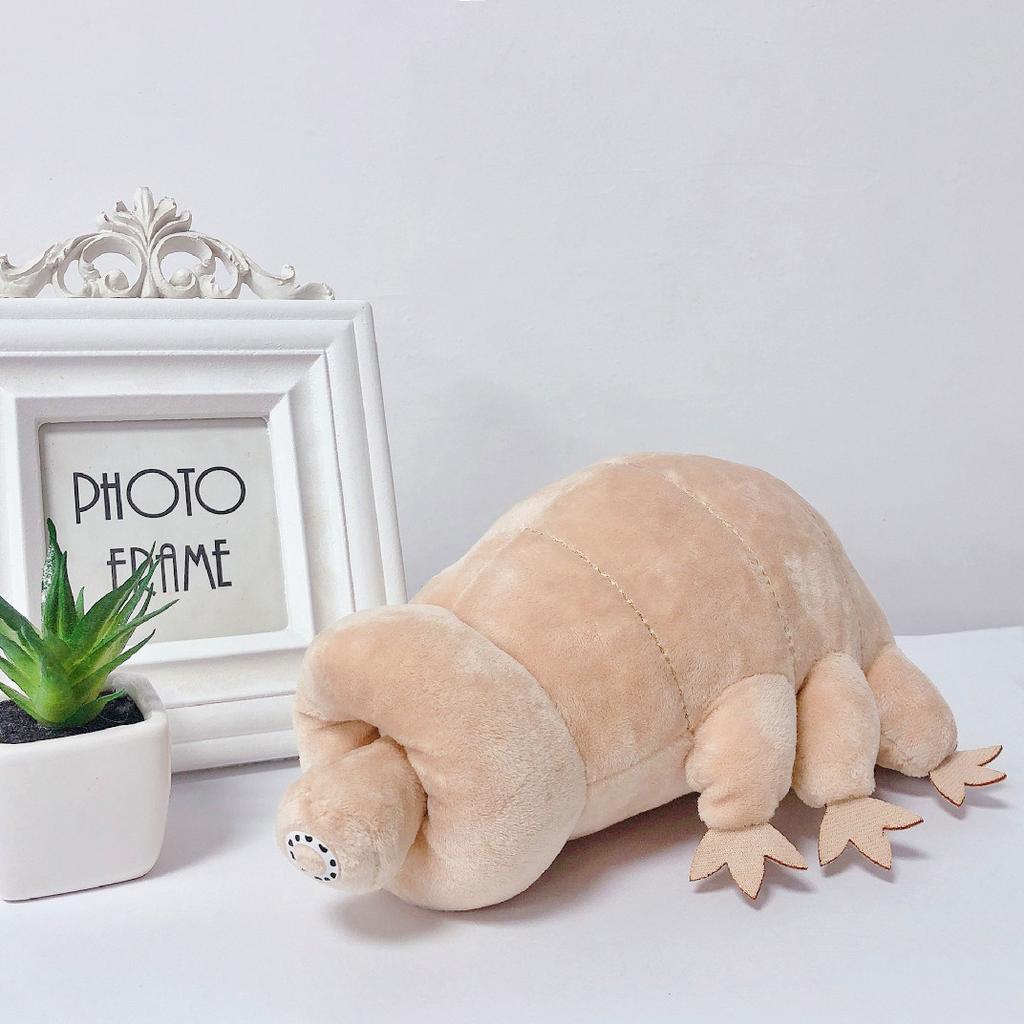 25cm Water Bear Tardigrade Plush Toy Soft Tardigrade Dolls Stuffed Animals Educational Toys for Children Kids Baby Birthday Gift