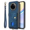 For Realme 14 Pro 5G Case with Card Holder Kickstand Leather Phone Back Cover