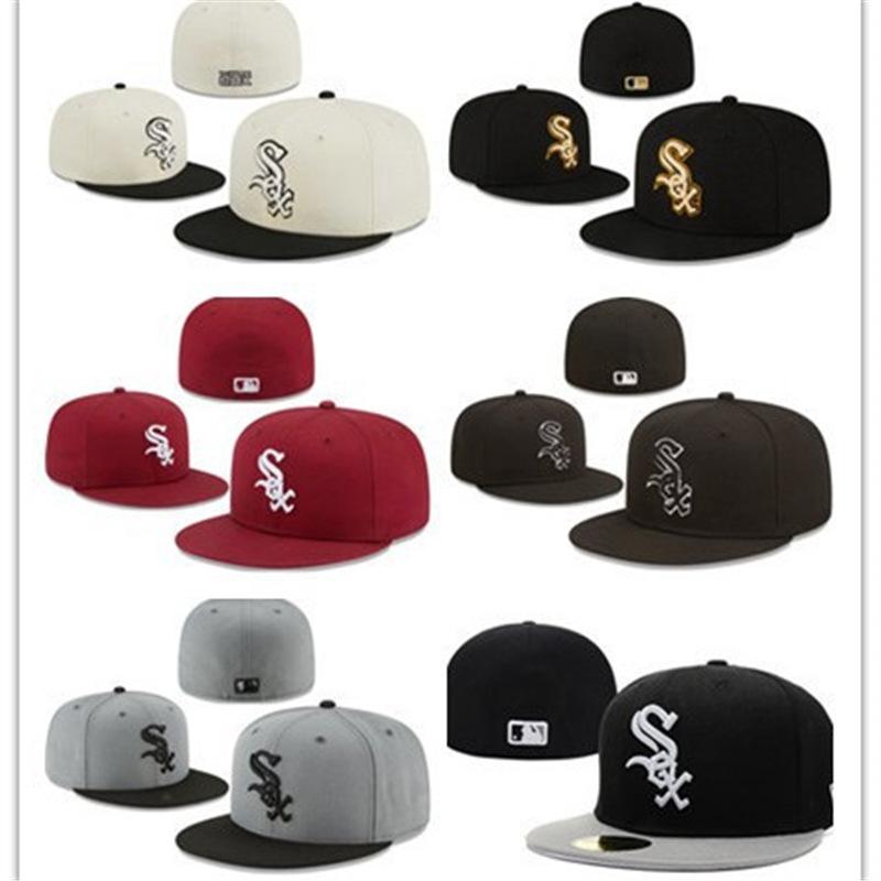 Chicago White Sox SX Full-face sun protection hat for couples, embroidered sun hat, fully enclosed