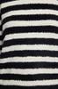 Women's Fashion Stylish Sweater Black Soft Textured Crew Neck Knitwear Sweater