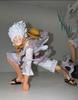 JT Studio One Piece 8x scope Luffy Zoro Punch the ground Can Move PVC Favorite Domineering Table setup 6.29inch/16cm Toys Gifts