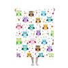 Cartoon Owl Flannel Blanket Cute Blanket Air Conditioning Blanket Nap Blanket Flannel Blanket
