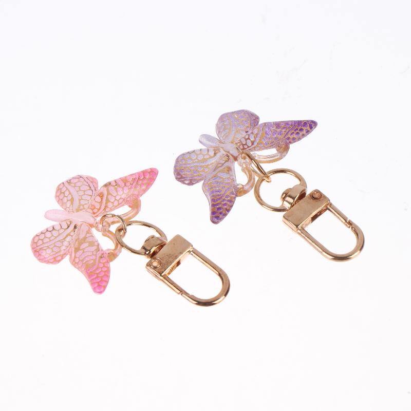 Butterfly Keychain Favor Set Colorful Cute Souvenir Kit for Wedding Shower Housewarming Birthday Party Guest Gifts