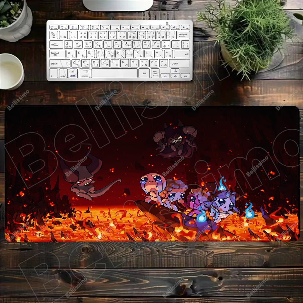 The Binding Of Isaac Xxl Mouse Pad Gamer Non-slip Mat Gaming Keyboard Mousepad Mats Pc Mausepad Computer Accessories Deskmat