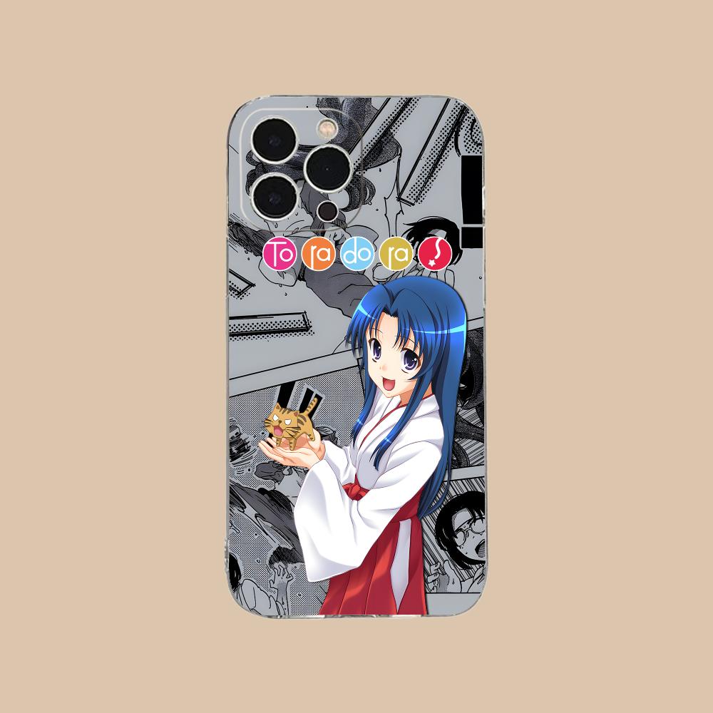 Toradora Kawashima Mobile Phone Case for iPhone 17 16 15 14 13 12 11 X XR XS Air Pro Max Plus Mini Clear Colorful Cover Luxury