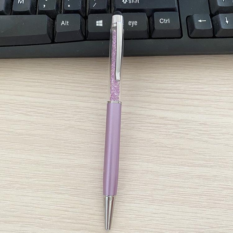 Sailai Crystal Diamond Metal Ballpoint Pen - Twist Design with Customizable Logo Option