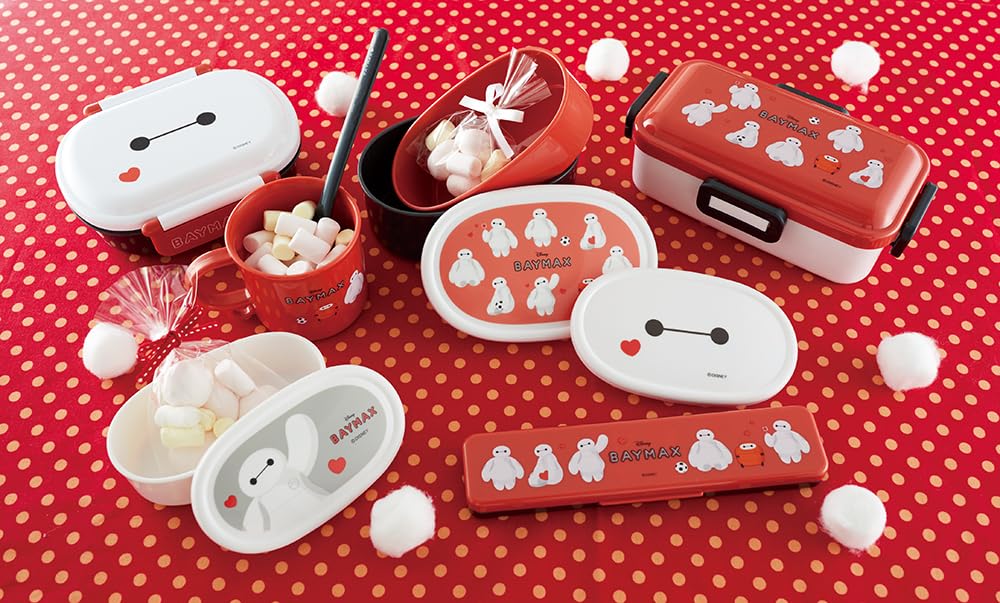 Skater Lunch Box 360ml Antibacterial Disney Baymax Made In Japan Children's QAF2BAAG-A