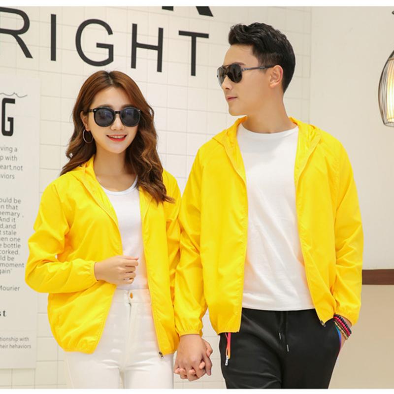 Jachetă cu glugă cu protecție UV pentru alergare sport, pliabilă, ultra ușoară