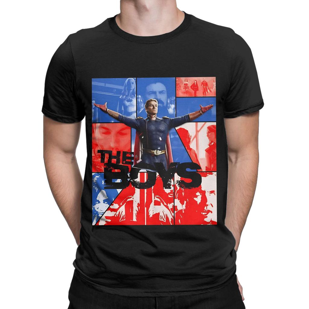 The bBoys red Funny 100% Cotton T-Shirt The bBoys season 5 Tees Tops For Men