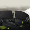 2Pcs Car Side Window Sun Shade Magnet Privacy Curtains UV Reflection Anti Glare UV Block Sunshade for Front/Back Window