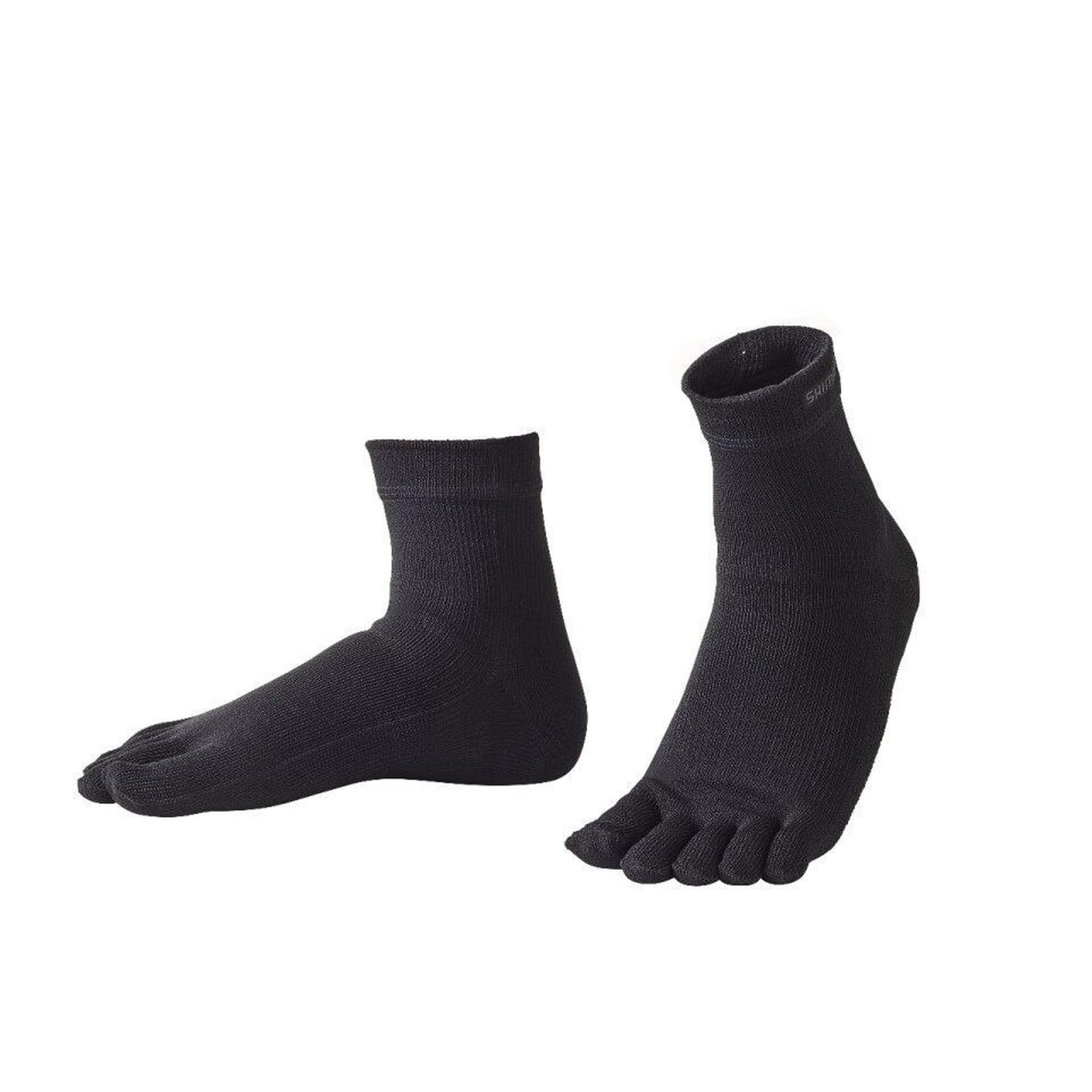 

Shimano Paper Dry Five Size L Socks, Toes, SC-024W, Black, чёрный