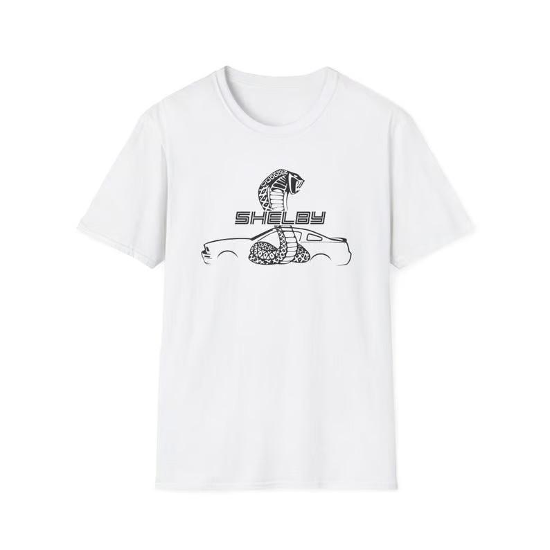 Shelby Cobra Muscle Car T-Shirt | Shelby Mustang Cobra M