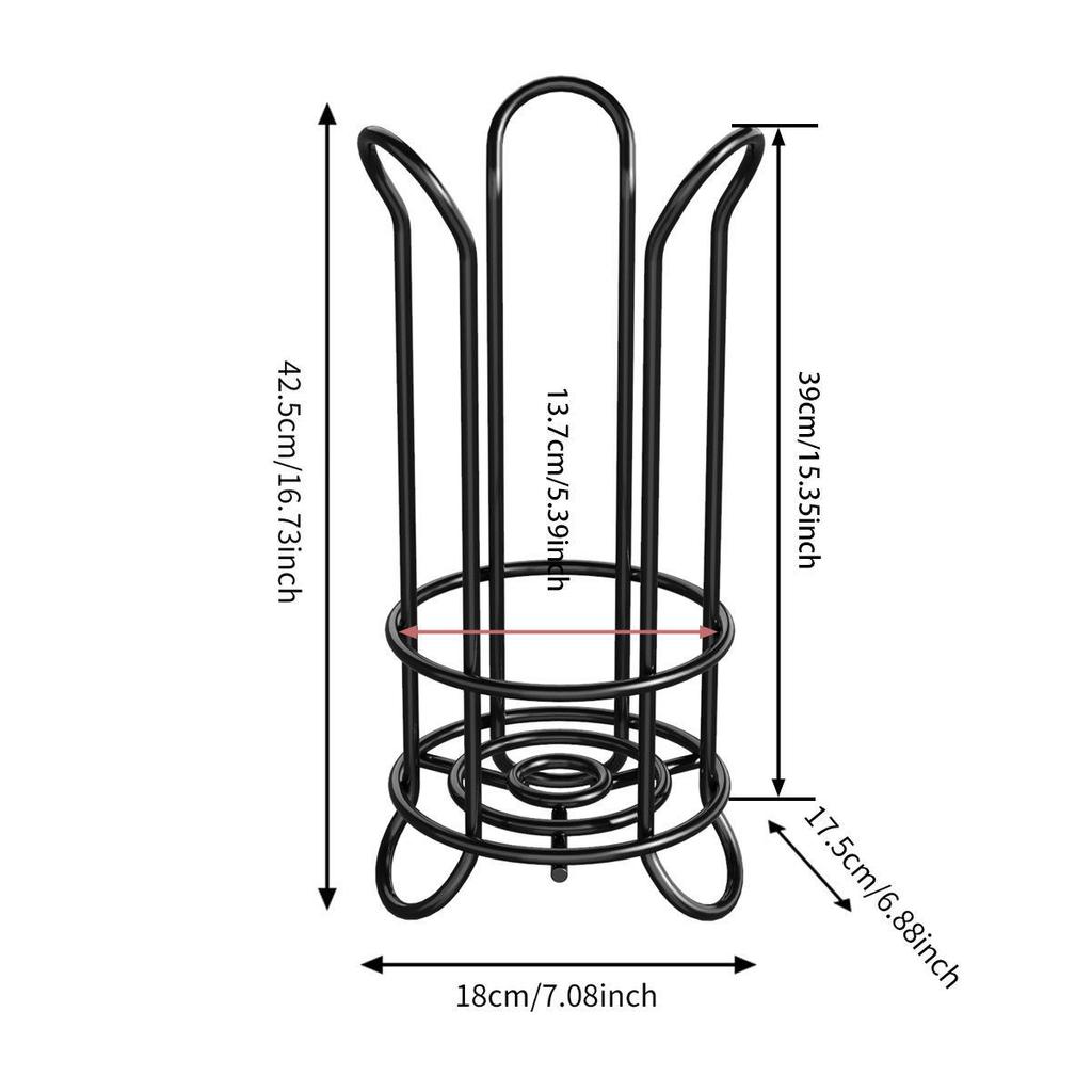 Silberner vertikaler Papierhandtuchhalter – lochfreie Aufbewahrung für Küchenhandtücher auf dem Schreibtisch und über den Rand
