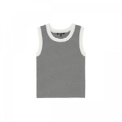 Stripe Slim Sleeveless As7kh162