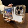 Weiche TPU-Geldbörse Kartenetui Transparente Handyhülle Für iPhone 11 12 13 14 15 16 17 Pro Max Plus Air Clear Bumper Rückseiten Hüllen Abdeckung