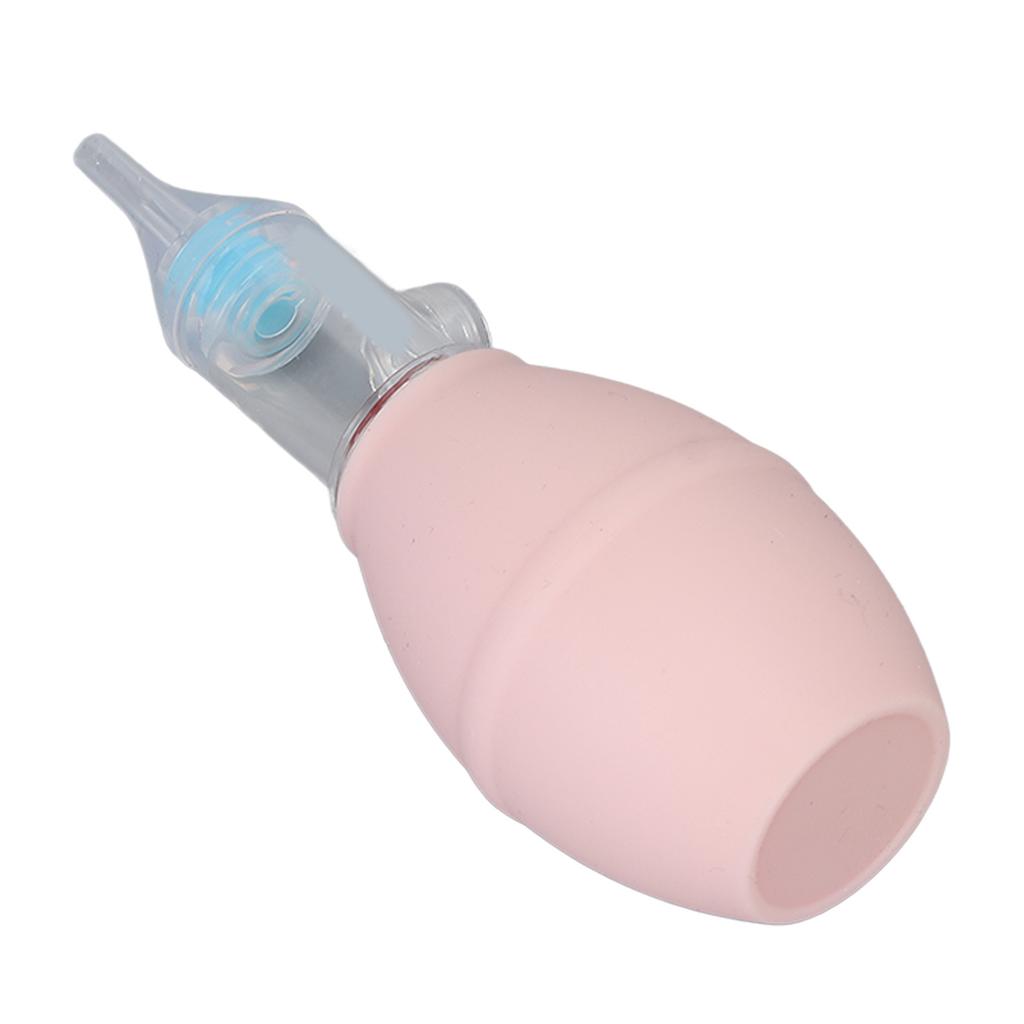 Baby Manual Nasal Aspirator Silicone Nose Mucus Suction Sucker Cleaning Tool for Infant Toddlers