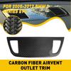 Carbon Fiber Vent Dashboard Air Cover Outlet Trim For BMW 3Series E90 E92