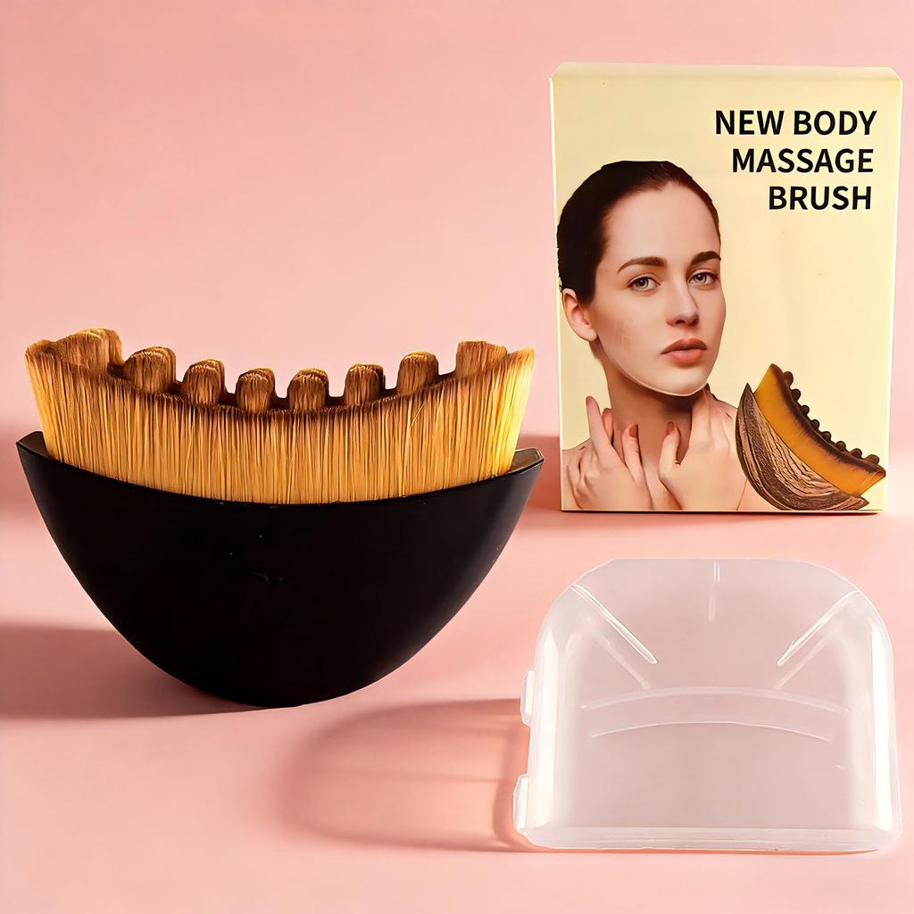 Portable Lymphatic Contour Face Brush Multi-function Chin Reduce Puffiness Contour Massager for Jawline With Box