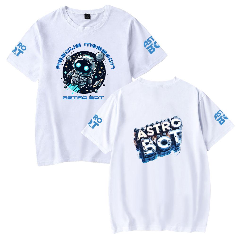 Astro Bot Anime Ženy Pánská trička Grafická košile Kreslený potisk s výstřihem do O nadrozměrné krátké rukávy Móda Pánské oblečení Streetwear