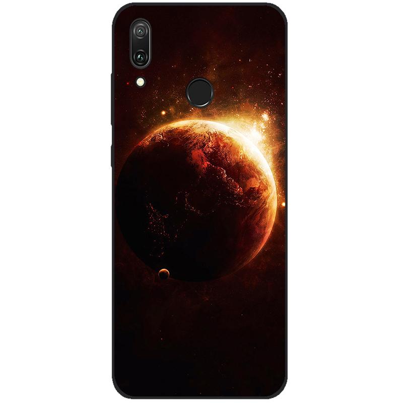 For Huawei Y7 2019 Case Y 7 2019 Silicone TPU Back Cover Protective Phone Case For Huawei Y7 Y7 Prime 2019 Bumper Fundas Coque
