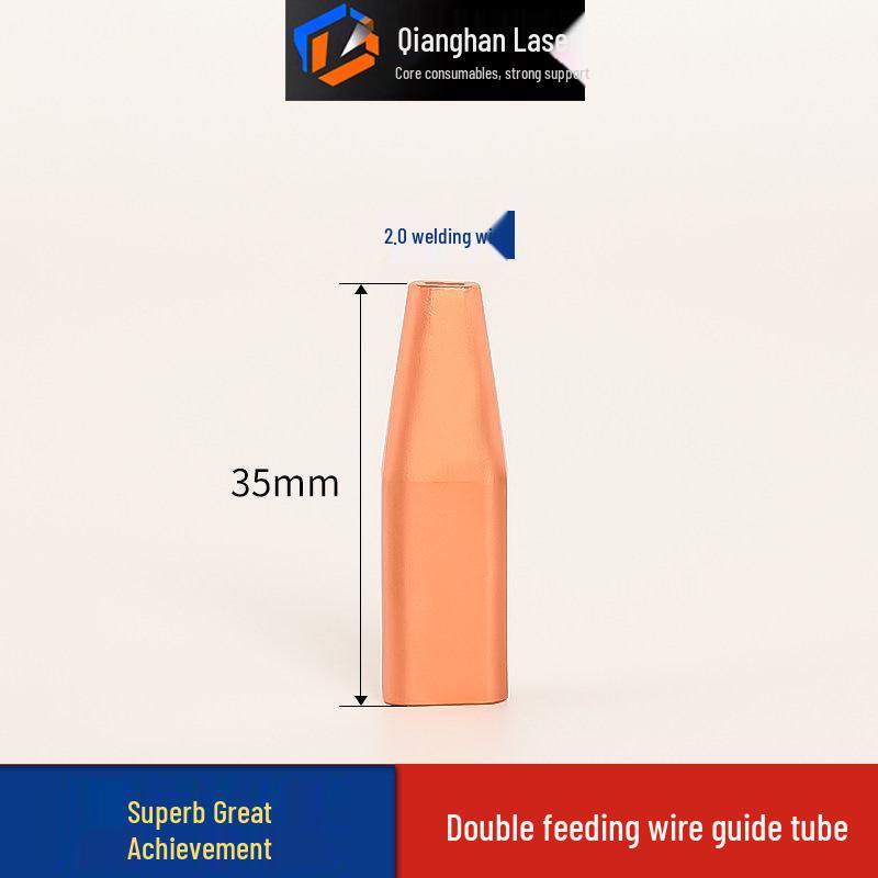

Super Strong Anti-Spatter Laser Welding Torch Nozzle & Wire Feeder Guide 1.2/1.6