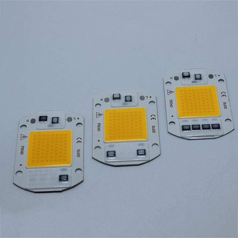 High-Efficiency AC220V Driver-Free SMD Flip-Chip COB Light Source Lamp Beads 20W/30W/50W