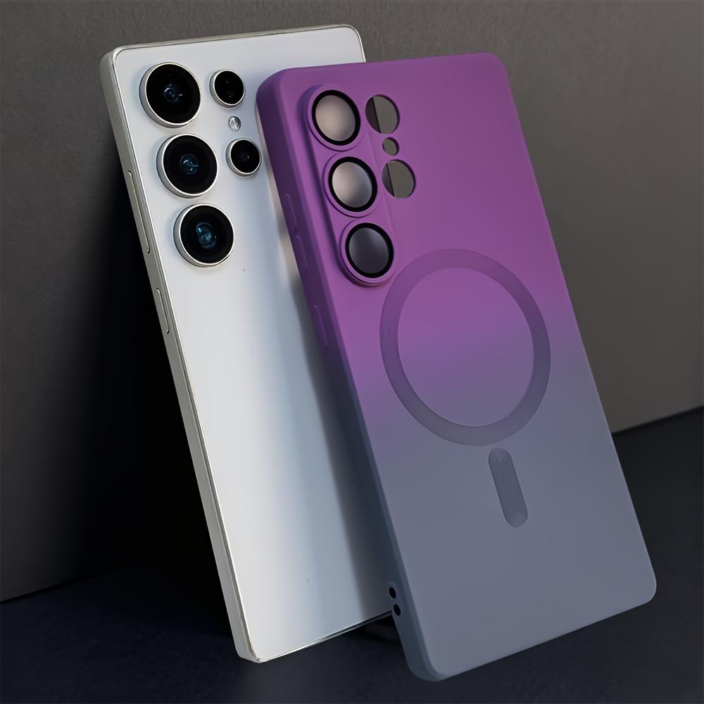 S26 S2 Ultra Plus Case  Gradient Magnetic Phone Case For Samsung Galaxy S26 S2 S24 S23 S 26 Ultra Plus Cases Soft Cover