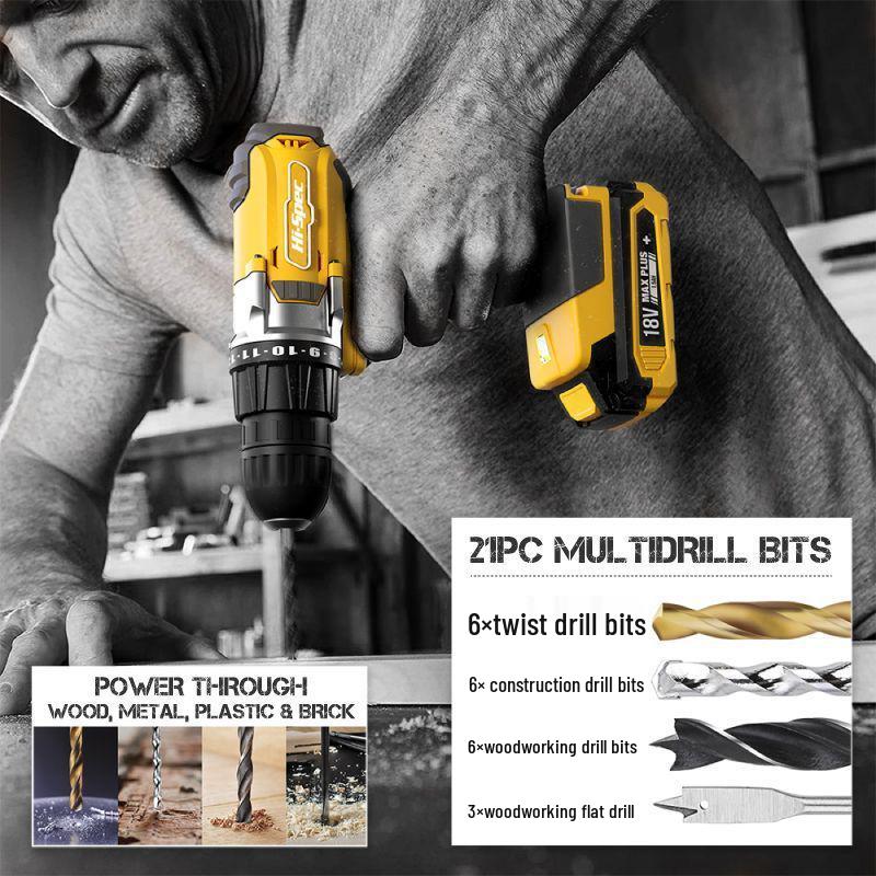 Multi-Use Drill Bit Set for Metal, Wood, and Cement