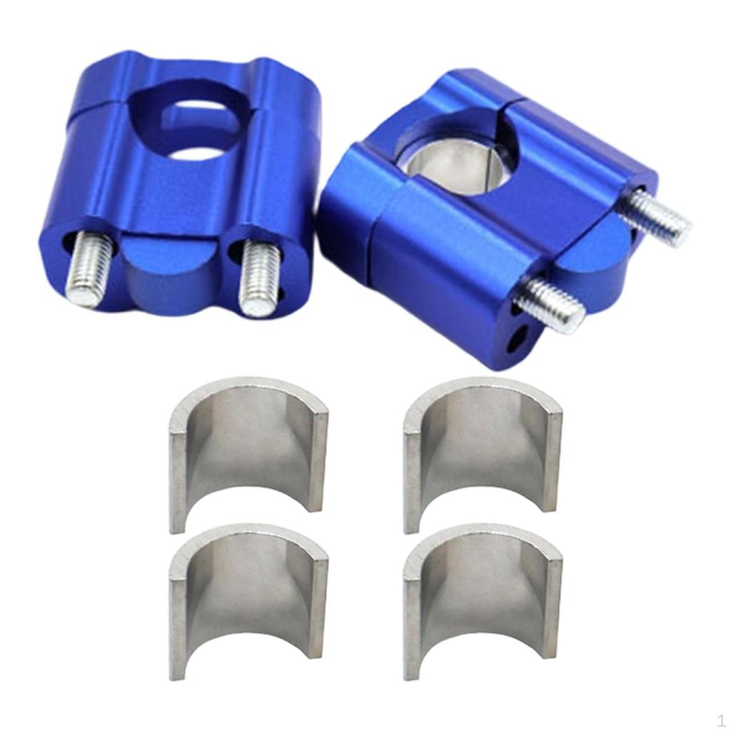 2Pcs Handlebar Mounting Bracket Aluminum Alloy Universal Adapter Riser Accessories Suitable for