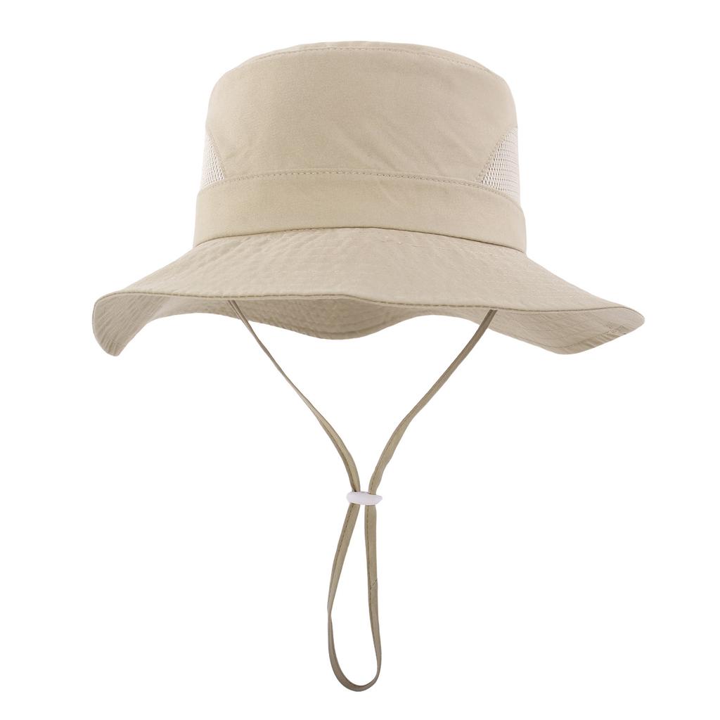 Children's Fisherman Hats for 3 Months To 10 Years Old, Summer Outdoor Sun Protection and UV-blocking Sun Hats, Mesh Breathable