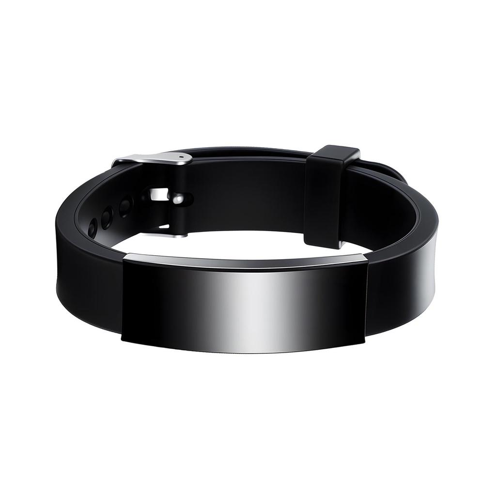 European & American Minimalist Braided Leather Bracelet with Engravable Stainless Steel Plate