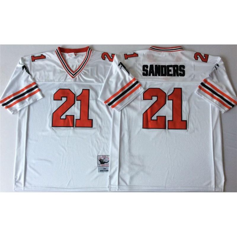 Rugby Jersey Atlanta Falcons Hall Of Fame 21 MN Retro Legend Limited Edition Unisex Cotton Blend