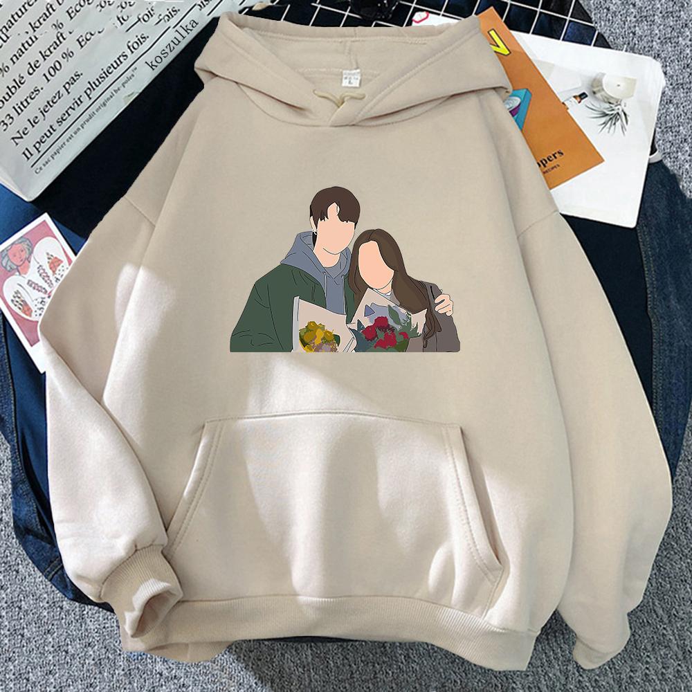 True Beauty Kdrama Klassisches Kapuzensweatshirt Kawaii Herren Kapuzensweatshirt Harajuku Cartoon Herren Hoodie