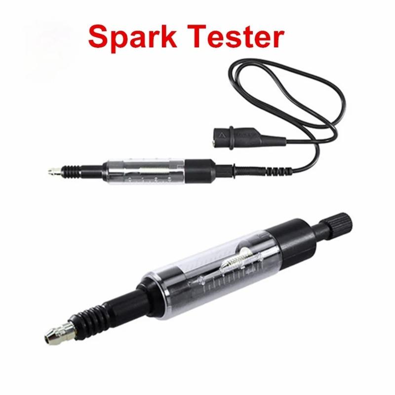 Adjustable Car Spark Range Test Plugs Tester Wires Coils Diagnostic Tool Coil Ignition System Repair Black
