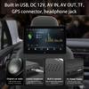 New Ultra-thin 10.1-inch External Headrest Android Display, Single HD Monitor, In-car Rear-seat Multimedia Entertainment System.